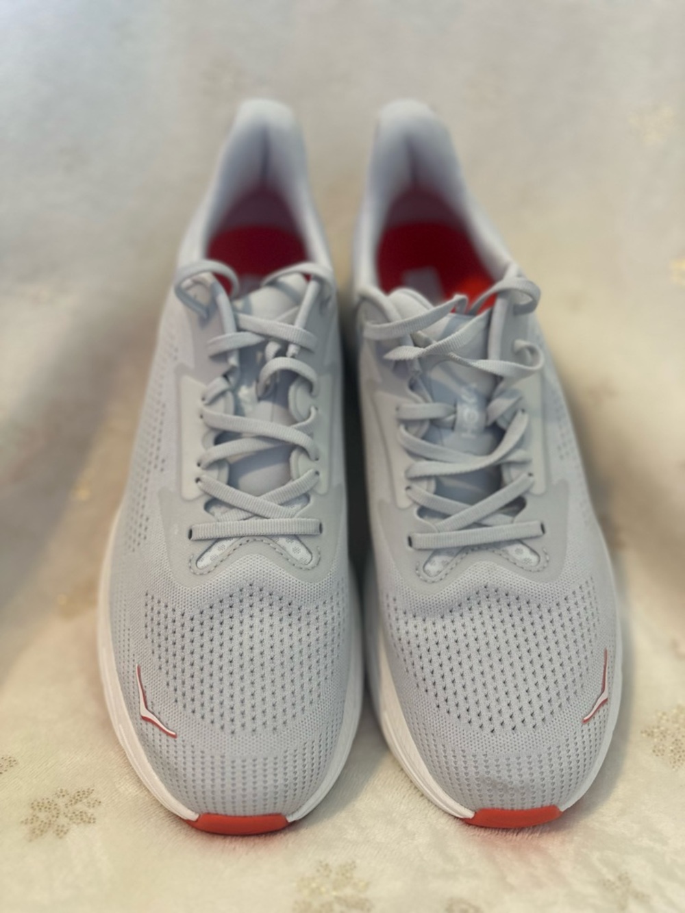 HOKA Arahi 7 Men’s Running Shoes Size 11D Grey Red Stability Sneakers New No Box - Picture 2 of 7
